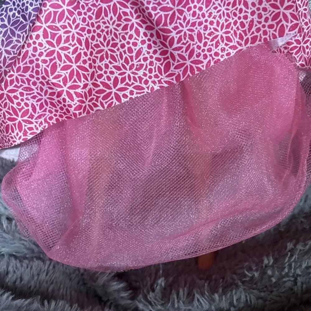 2015 Barbie 17” Tall Doll Dress Purple Pink Princess Dress Mattel